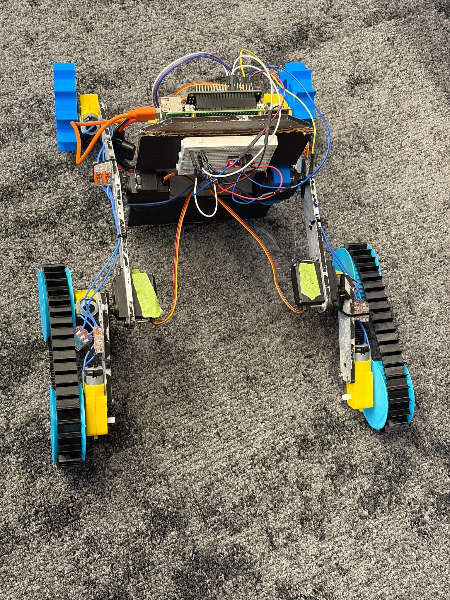 Rover overhead view